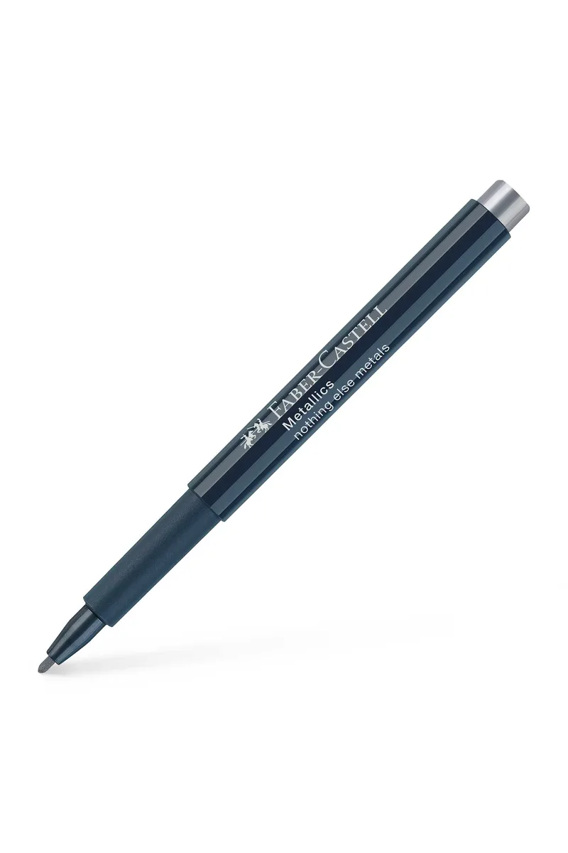 Faber-Castell μαρκαδόρος χειροτεχνίας Metallics Ασημί - 077160751