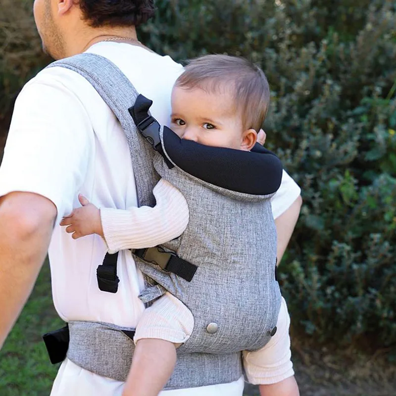 Μάρσιπος Κλασικός (3-12 Μηνών/Έως 15kg) Dreambaby Journey Grey BR78157