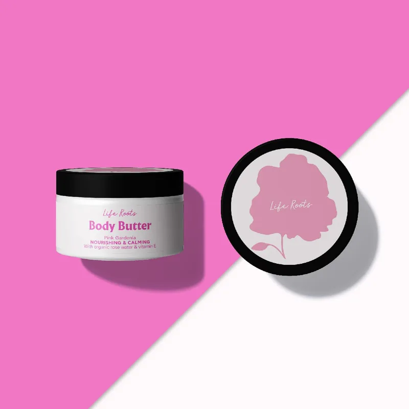 Nourishing & Calming Body Butter Ροζ Gardenia, 250ml
