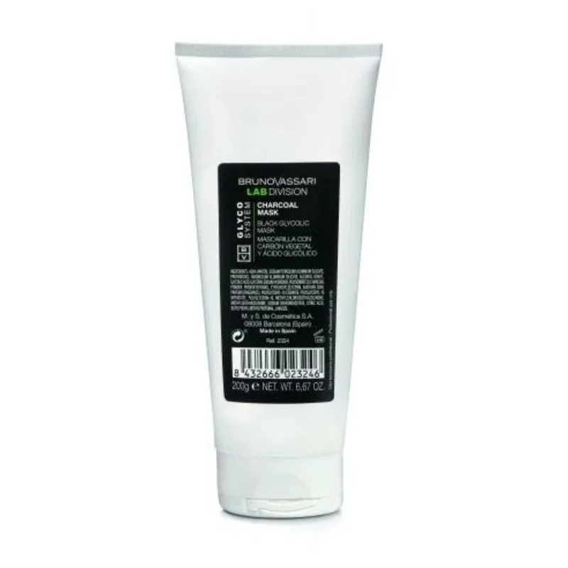 Bruno Vassari, Glyco System Glycolic Acid Detoxifying Cream Mask for Face, 200g