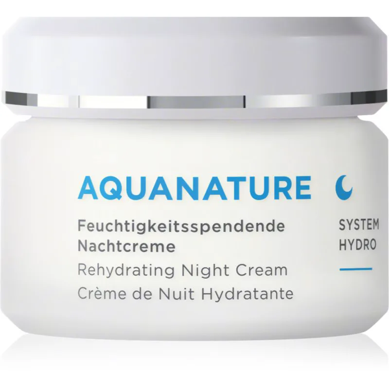 ANNEMARIE BÖRLIND AQUANATURE ενυδατική κρέμα νύχτας 50 ml