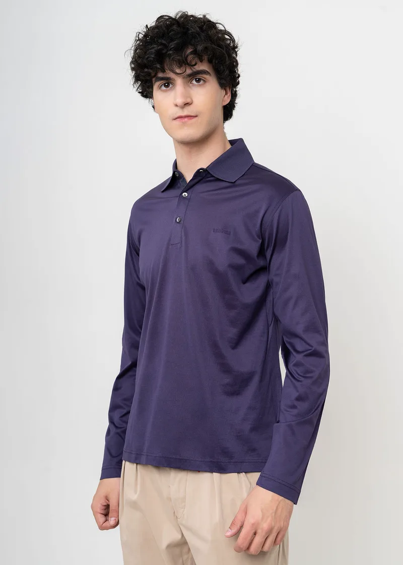 Karl Lagerfeld Polo Μπλούζα της σειράς Polo - 62206 6510147 65 Purple