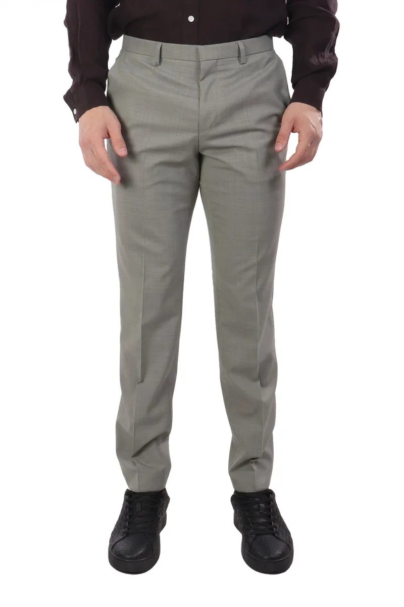 HUGO ΠΑΝΤΕΛΟΝΙ ΚΟΥΣΤΟΥΜΙΟΥ ΜΙΚΡΟΣΧΕΔΙΟ EXTRA SLIM FIT HESTER253X ΧΑΚΙ