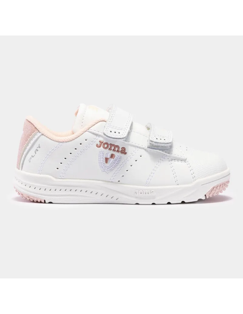 Joma Παιδικά Sneakers Play με Σκρατς για Κορίτσι Λευκά WPLAYW2113V