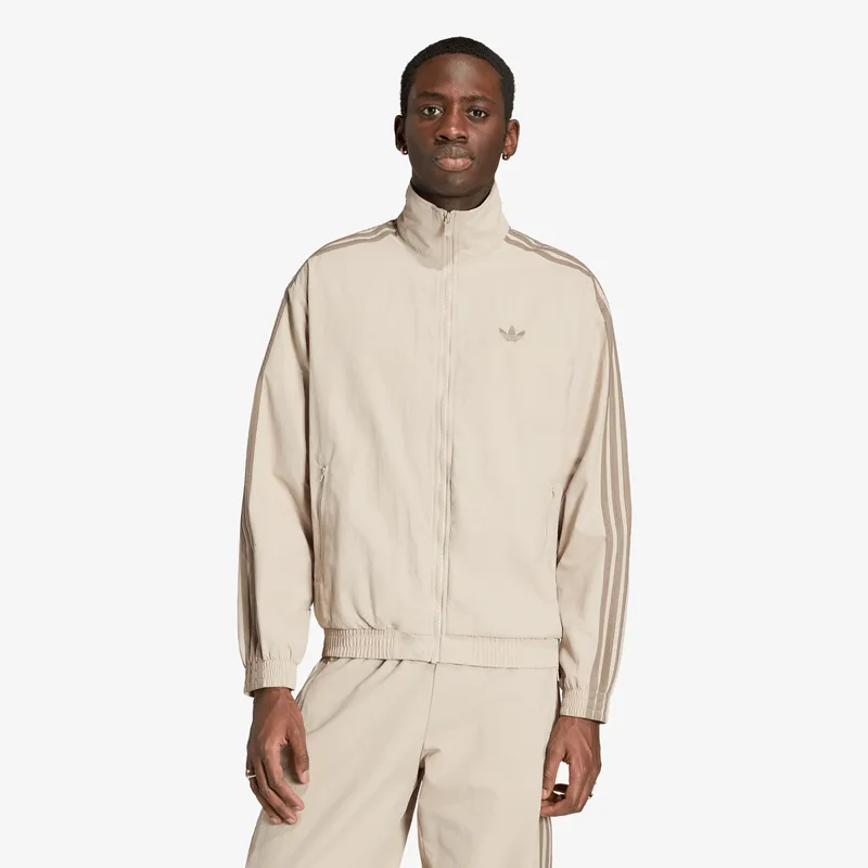 Μπουφάν adidas Firebird Woven Track Top Khaki Three S
