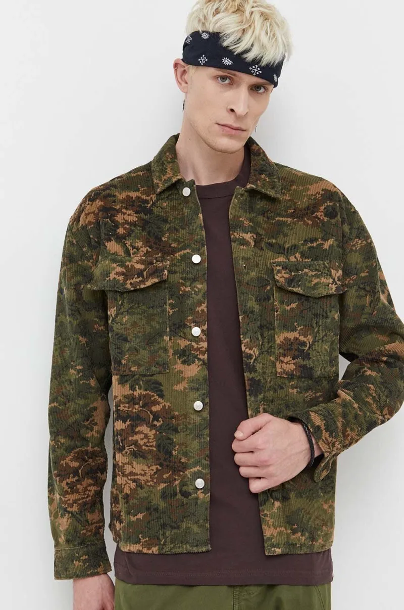 Πουκάμισο κοτλέ Abercrombie & Fitch