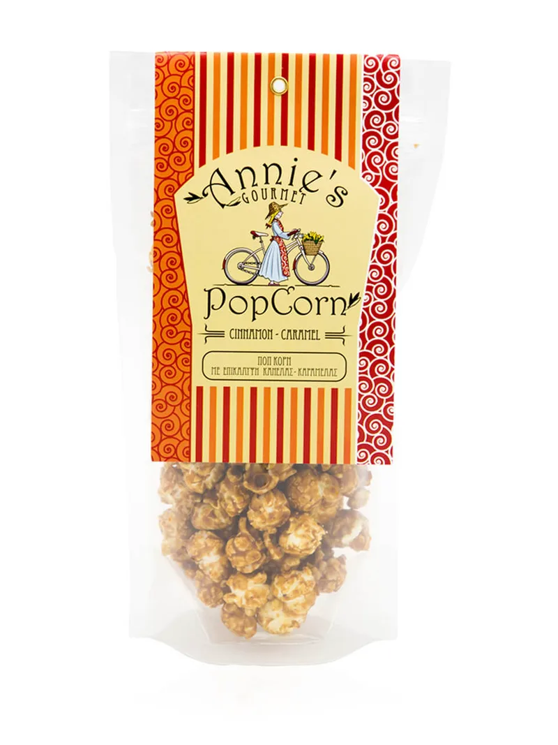 Ποπ κορν «Κανέλα-Καραμέλα» "Annie's Popcorn" 100g>