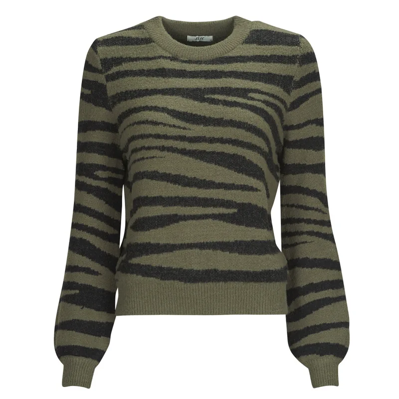 Πουλόβερ JDY JDYLORRAINE ANIMAL L/S PULLOVER KNT
