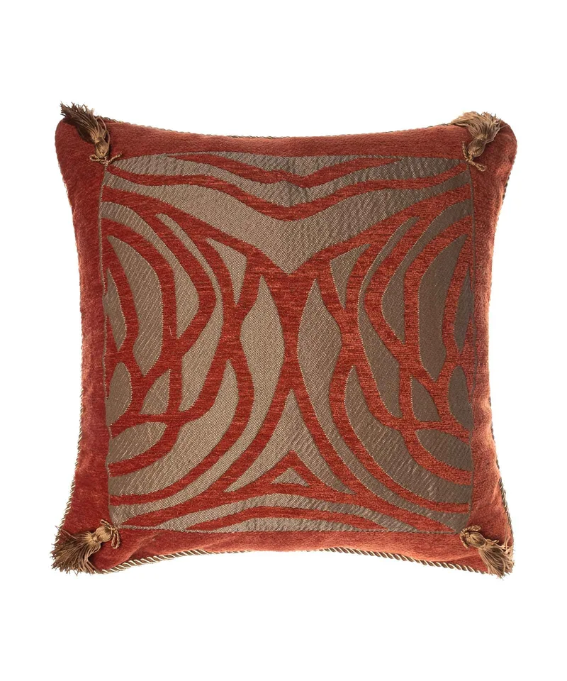 Μαξιλαροθήκη Διακόσμησης Silk Fashion 6926 Πορτοκαλί 65x65