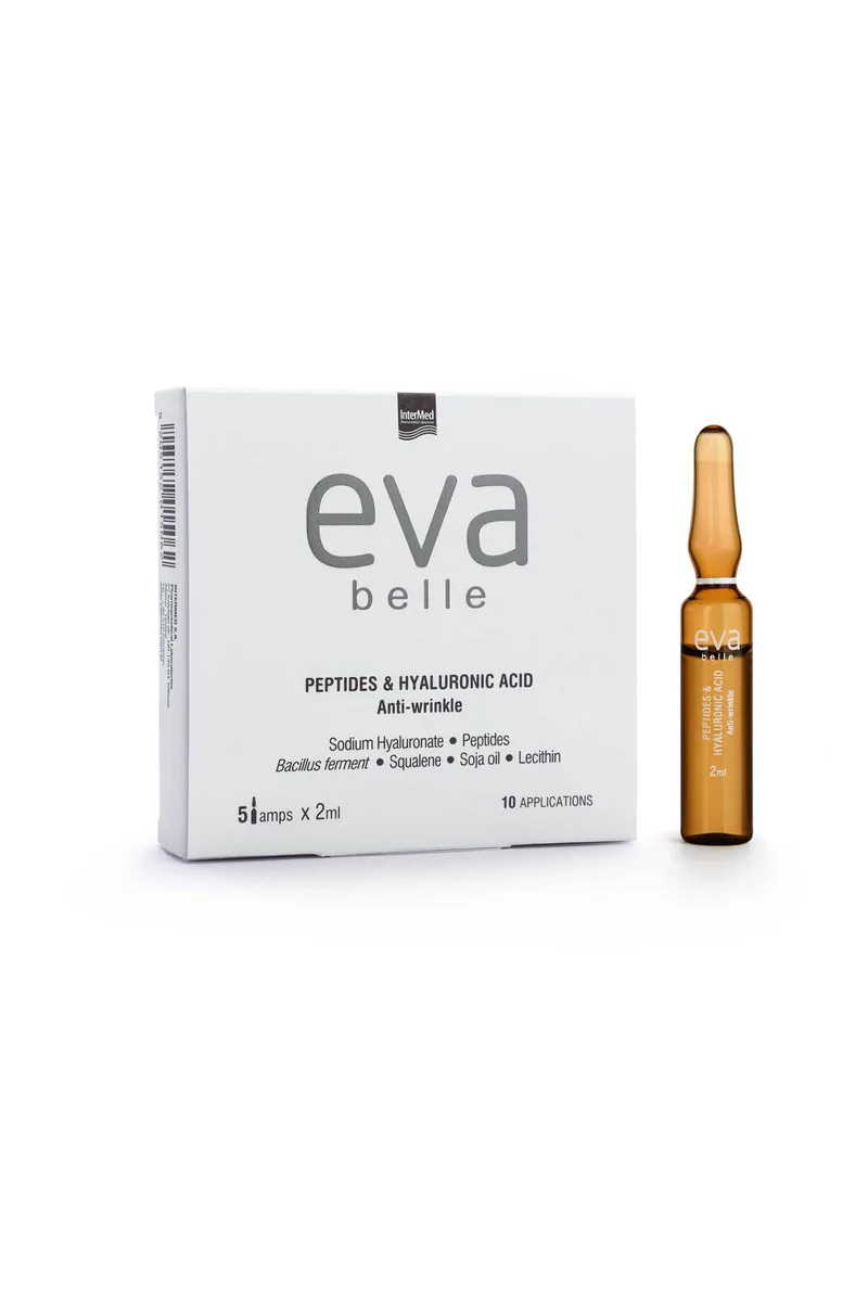 Eva Belle Peptides & Hyaluronic Acid Αμπούλες (5 x 2 ml) - 0905