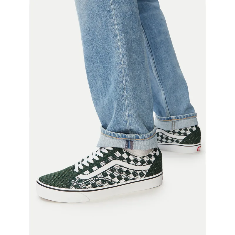 Πάνινα παπούτσια Vans Old Skool EK VN000EBACD61 Πράσινο