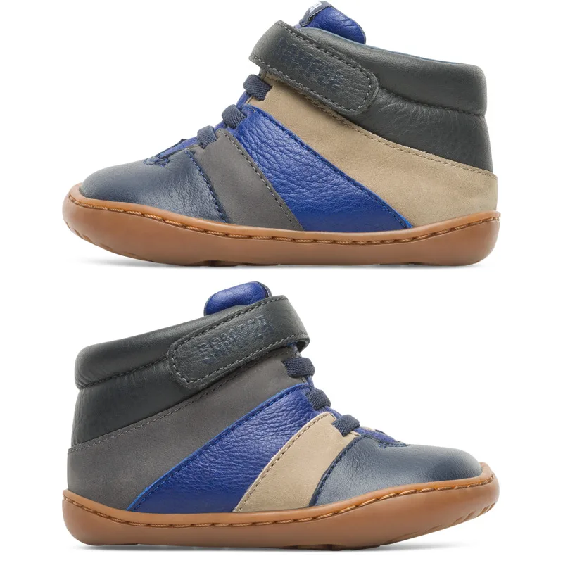 CAMPER Twins - Μπότες Για - Γκρι,Μπλε, Μέγεθος 21, Smooth leather