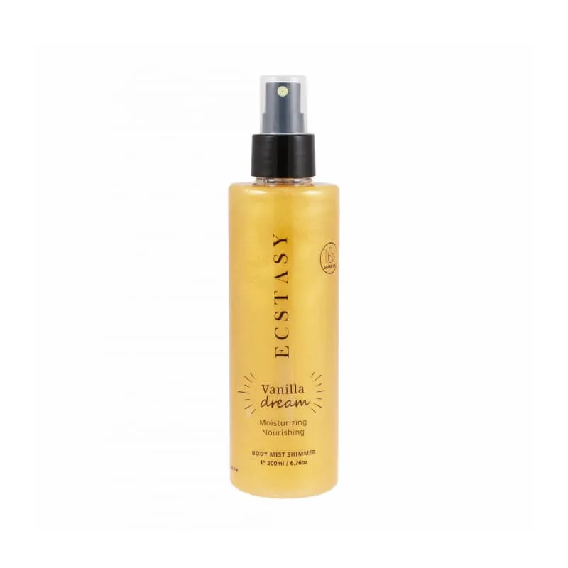 Ecstasy Body Mist Shimmer Vanilla Dream 200ml