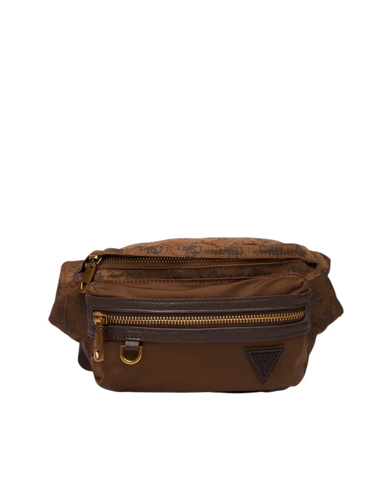 Guess Τσαντάκι Μέσης Berlin Bumbag HMBENPP6156-COF Καφέ