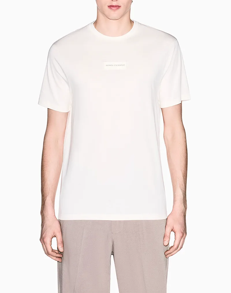 ARMANI EXCHANGE T-SHIRT XM002471AF10356-U1074 Cream