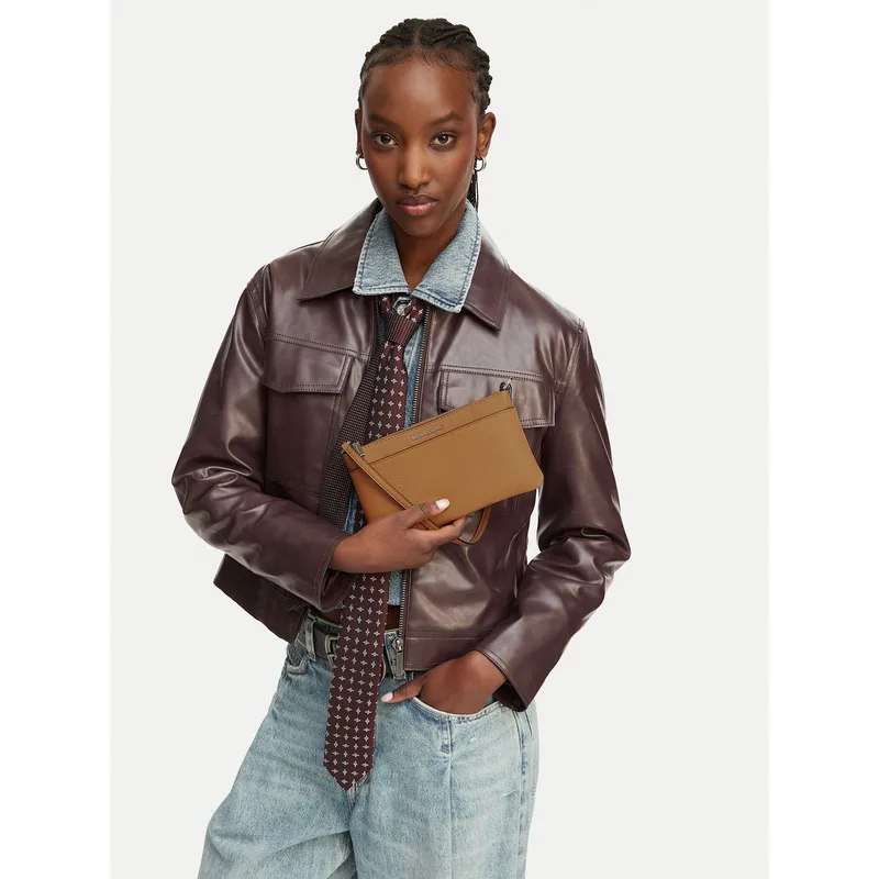 Τσάντα MICHAEL Michael Kors Jet Set 32F5SJ6F6L Καφέ