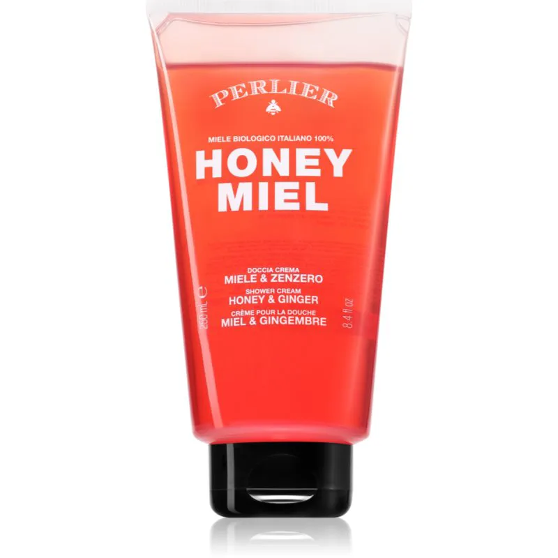 Perlier Honey Miel κρεμώδες τζελ για ντους με τζίντζερ 250 ml
