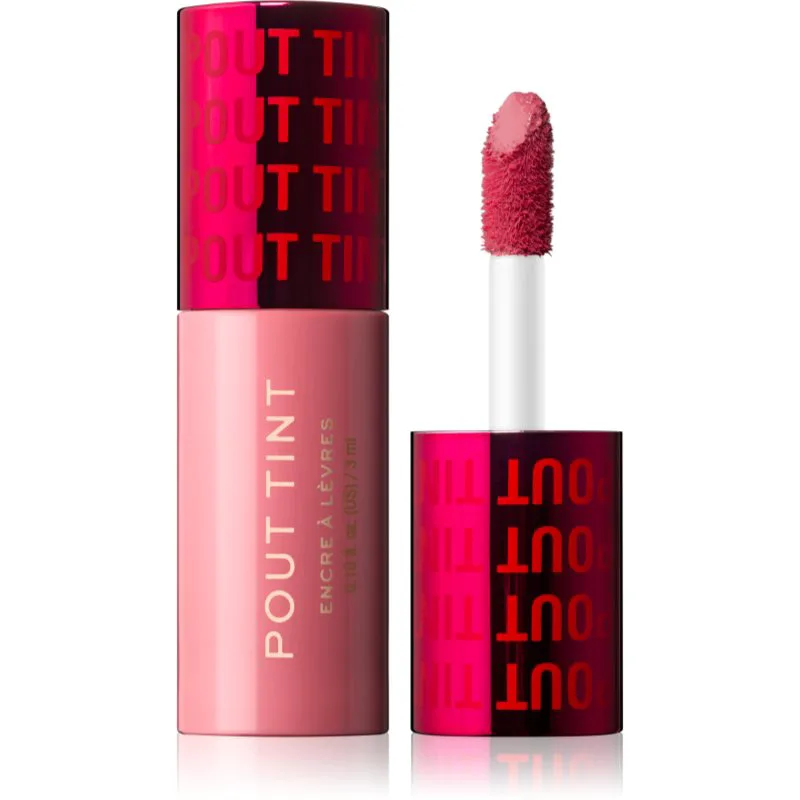 Revolution Pout Tint λιπ γκλος με ενυδατικό αποτέλεσμα απόχρωση Sweet Ροζ 3 ml
