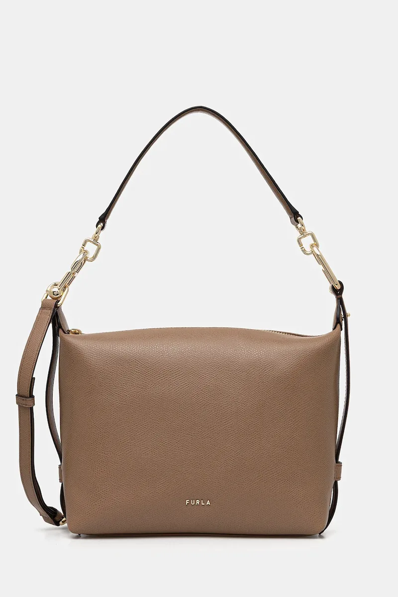 Δερμάτινη τσάντα Furla Tonie Mini Hobo