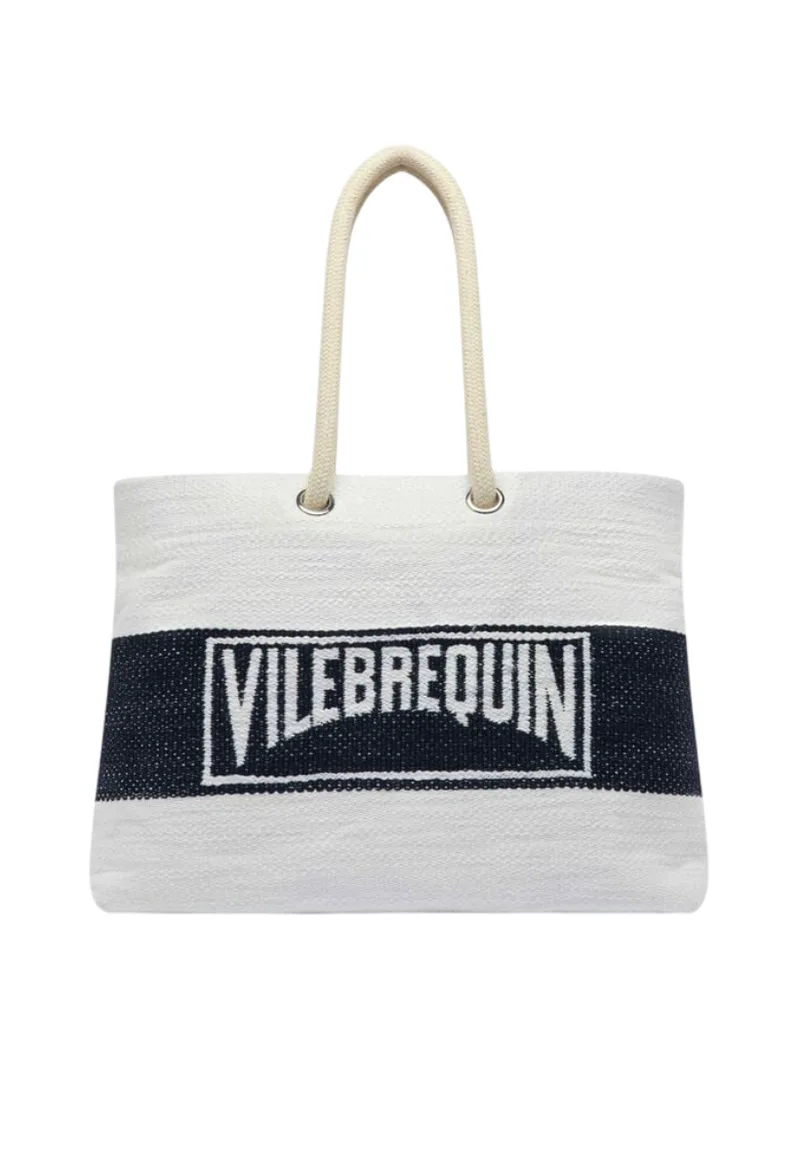UNISEX ΤΣΑΝΤΑ ΠΑΡΑΛΙΑΣ VILEBREQUIN ΣΚΟΥΡΟ ΜΠΛΕ