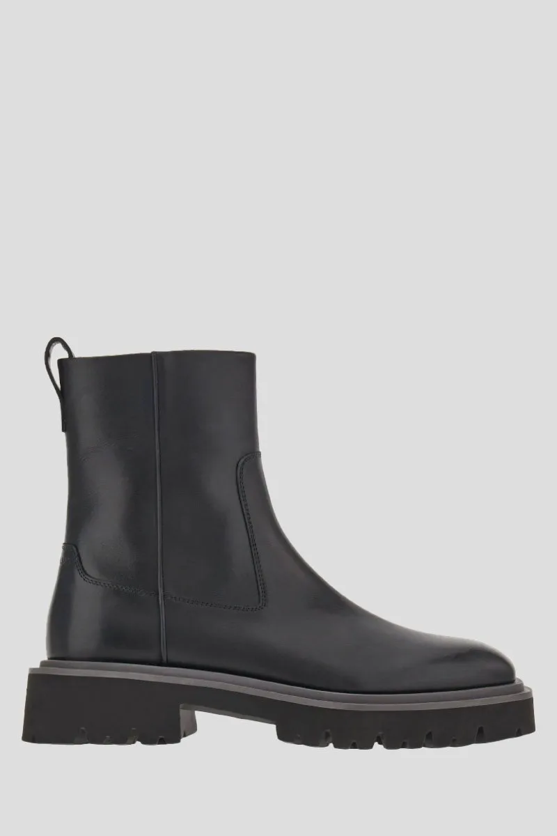 SALVATORE FERRAGAMO Ανδρικό Μαύρο Fulvio Ankle Boots