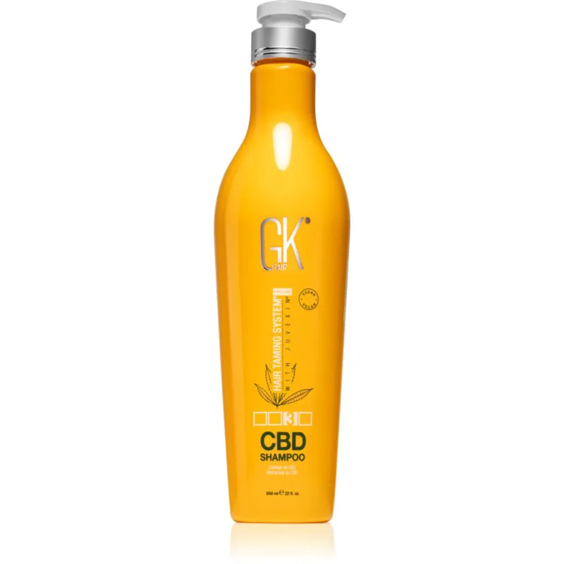 GK Hair CBD Shampoo εντατικά θρεπτικό σαμπουάν με CBD 650 ml