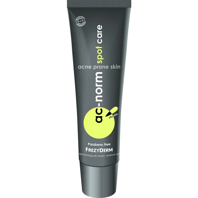 Frezyderm Ac-Norm Spot Care Gel Τοπικής Εφαρμογής & Ταχείας Δράσης για τα Σπυράκια του Ακνεϊκού Δέρματος 15ml