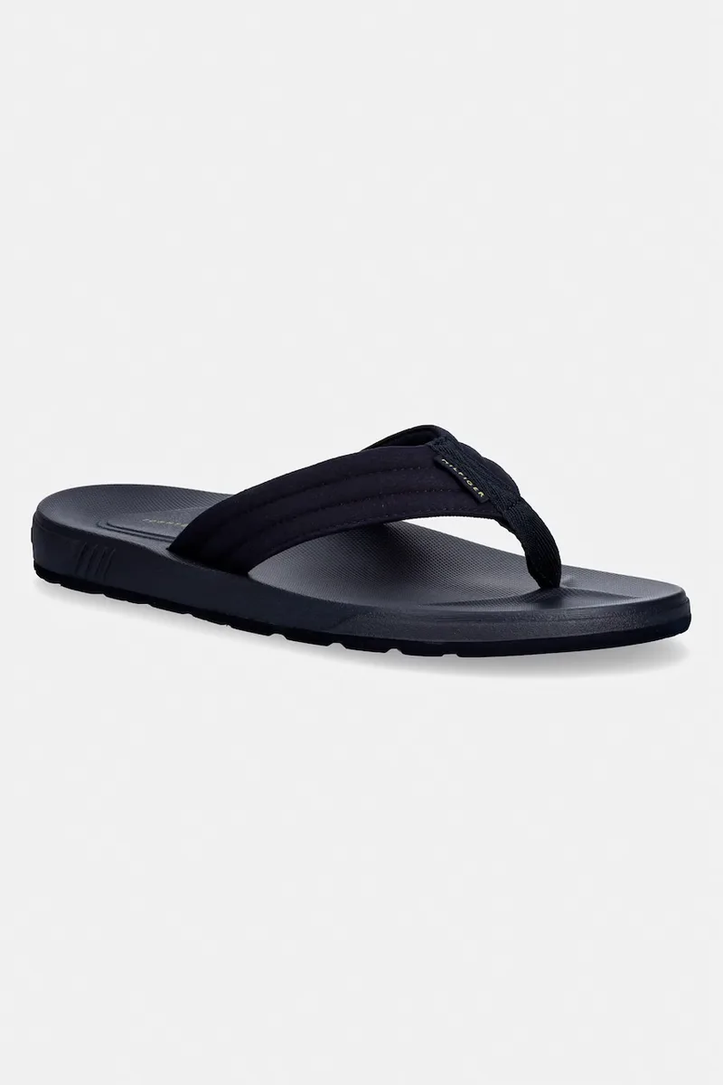 Tommy Hilfiger σαγιονάρες δίχαλες Ανδρικές MOLDED HILFIGER LTH BEACH SANDAL