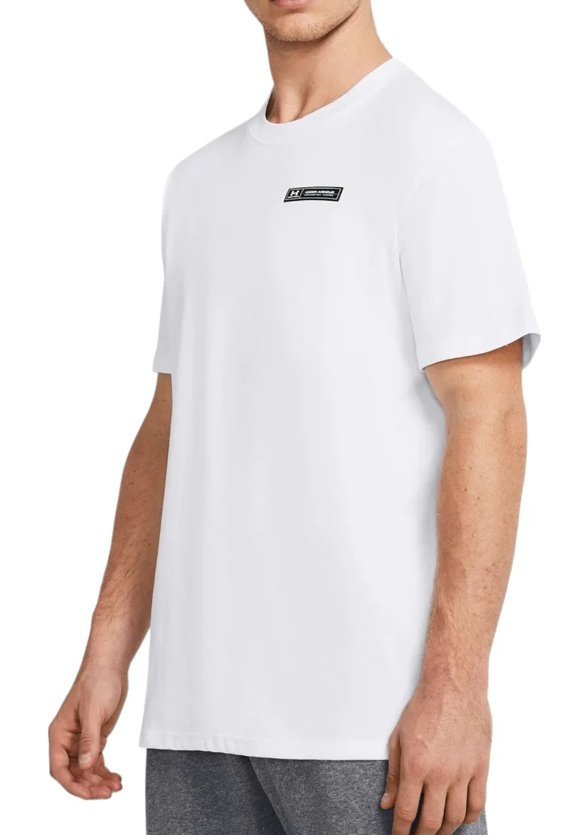 Μπλούζα Κοντομάνικη Under Armour Hw Armour Label 1382831-100 Ανδρικό
