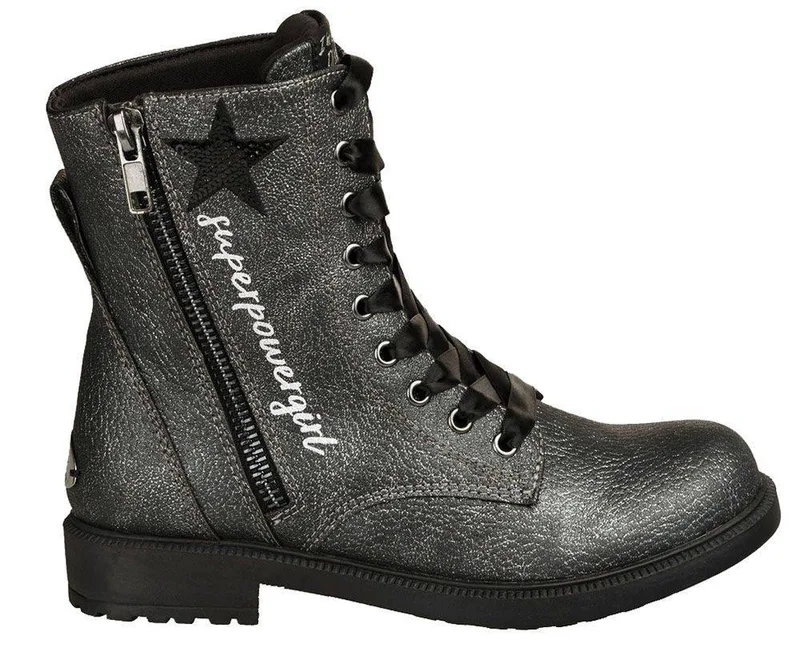 ΜΠΟΤΑΚΙΑ LULU OLIMPIA LL110031S ΓΚΡΙ/ΑΣΗΜΙ (EU: 35)