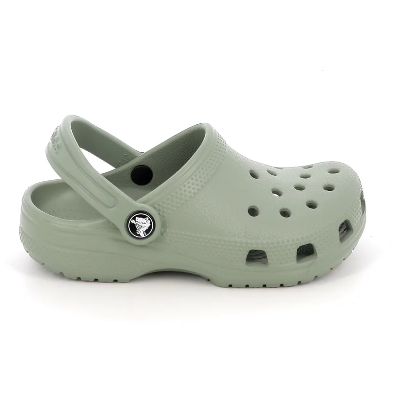 Παιδικό Σαμπό για Αγόρι Crocs Classic Clog K Ανατομικό Χρώματος Χακί 206991-308