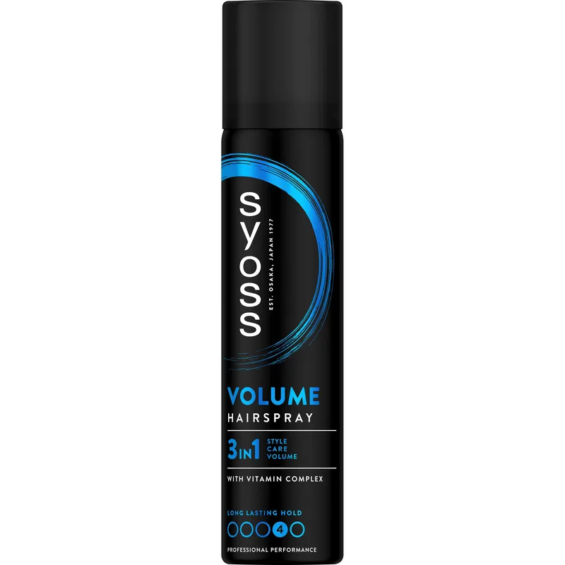 Syoss Mini Volume Lift 3in1 Hairspray Σπρέι Μαλλιών για Κράτημα Μεγάλης Διάρκειας 75ml