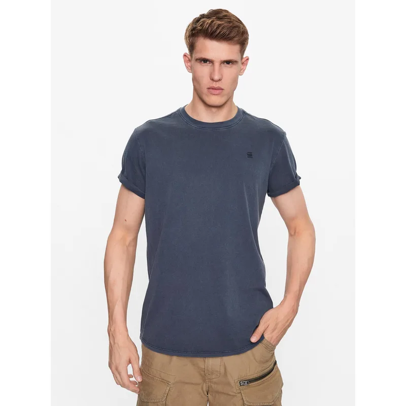 G-Star Raw T-Shirt D16396-2653-D418 Μπλε Regular Fit