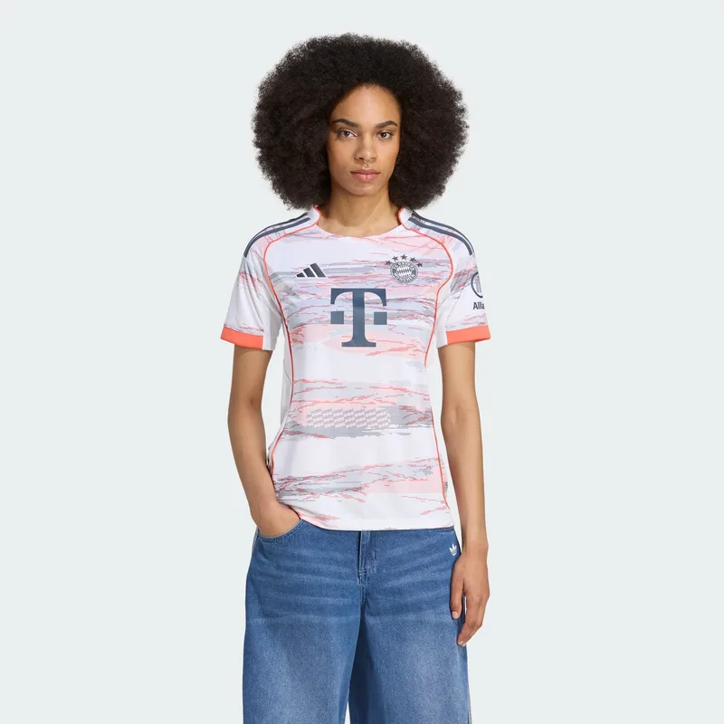 adidas Bayern Munich FC 2025/26 Away Γυναικεία Ποδοσφαιρική Φανέλα (9000245642_1539)