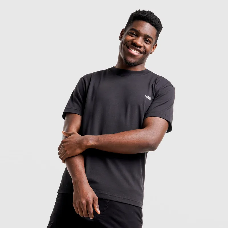 Vans Left Chest Ss Black (9000240297_1469)