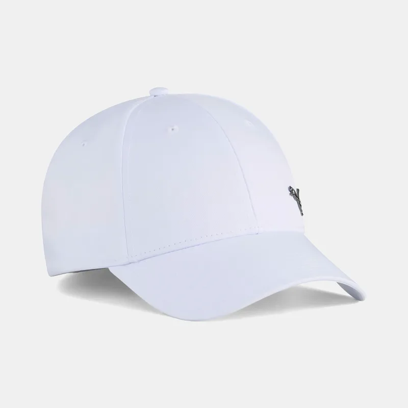 PUMA ESS METAL PUMA CAT BB CAP ΑΣΠΡΟ