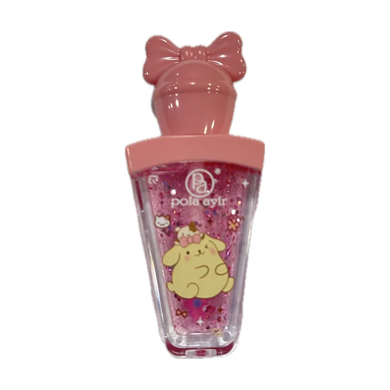 Lip Gloss με Χρώμα & Άρωμα Strawberry PomPomPurin Ροζ