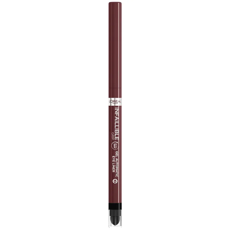 L'Oreal  Paris Infaillible Grip Gel Automatic Eye Liner Μολύβι Ματιών σε Μορφή Gel με Διάρκεια Έως & 36 Ώρες 1 Τεμάχιο - 13 Velvet Bordeaux