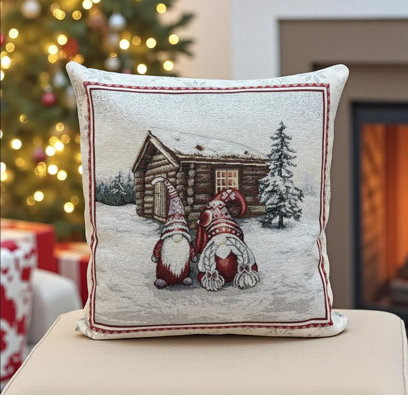 ΧΡΙΣΤΟΥΓΕΝΝΙΑΤΙΚΗ ΜΑΞΙΛΑΡΟΘΗΚΗ MINI SANTA 2 45Χ45 LINEAHOME