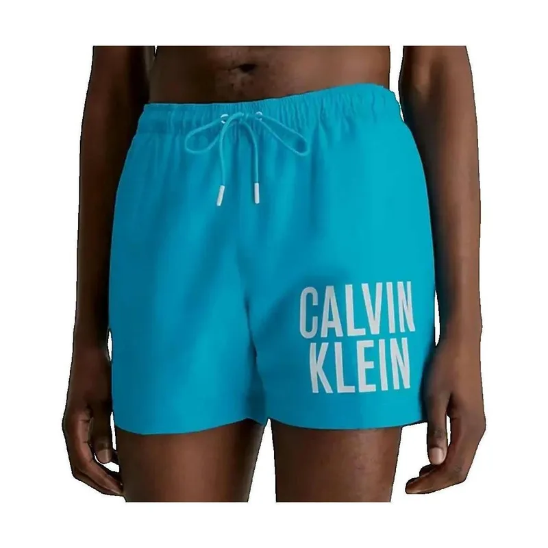 Μαγιό Calvin Klein Jeans Short de bain Calvin Klein Intense Power bleu