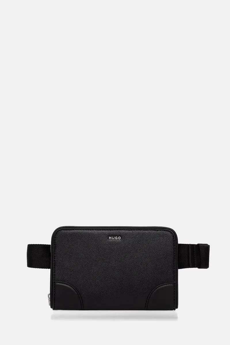 HUGO φάκελος ανδρικός δερμάτινος GO-BAG CROSSOVER
