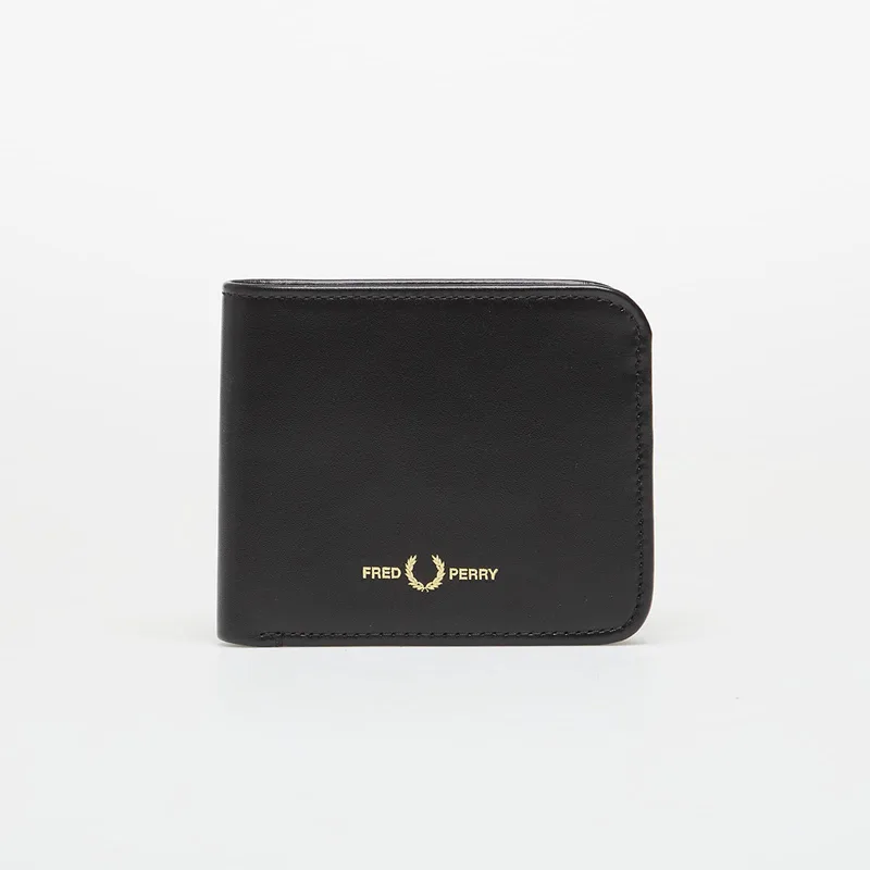 Πορτοφόλι FRED PERRY Smooth Leather Billfold Wallet Black Universal
