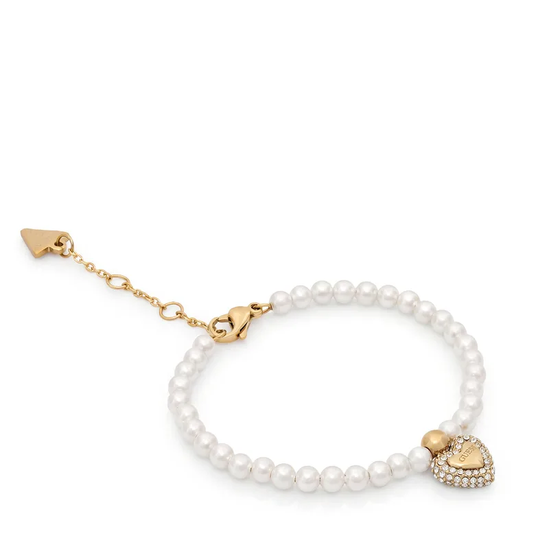 Βραχιόλι Guess JUBB06 091JW Λευκό
