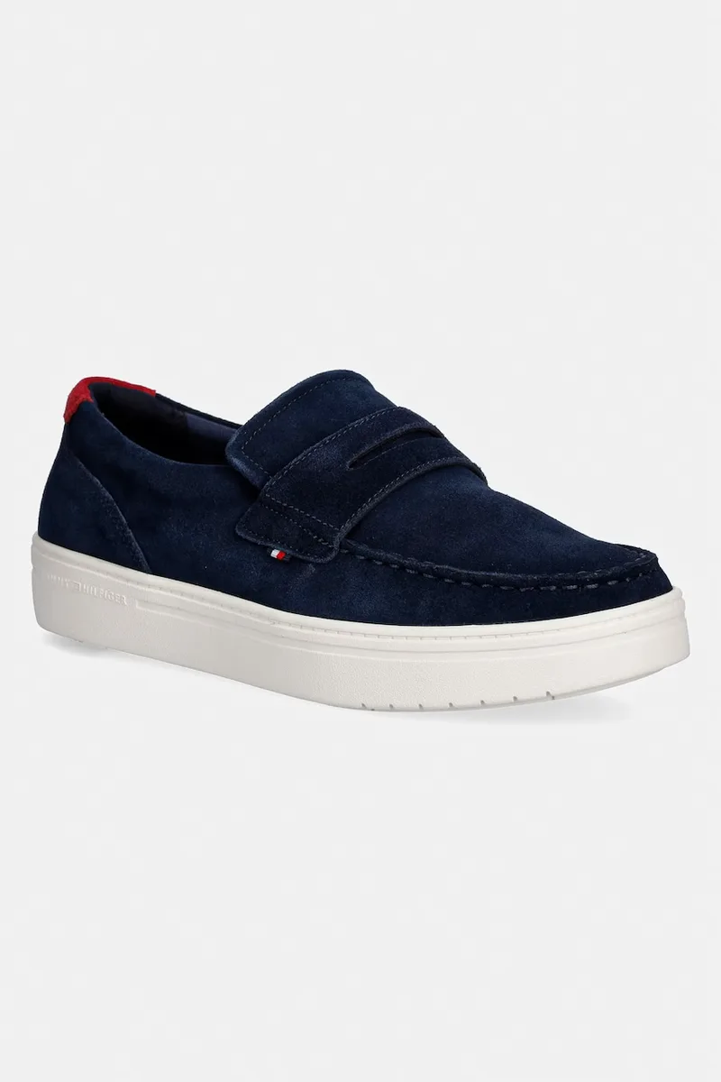 Tommy Hilfiger ανδρικά μοκασίνια σουέτ MODERN LIGHT HYBRID SUEDE LOAFER