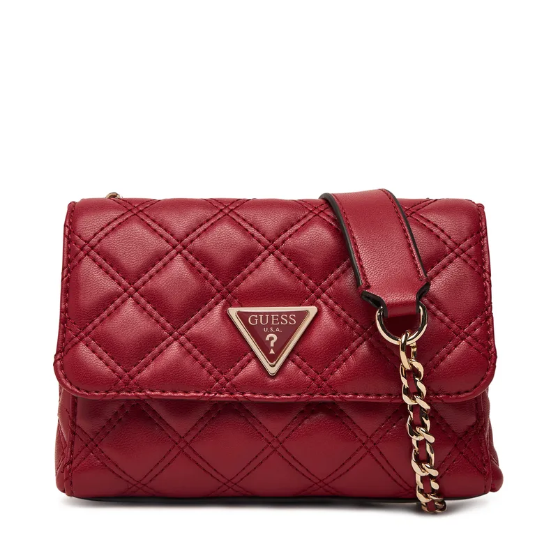 Τσάντα Guess Giully II Mini HWQG96 73740 Κόκκινο