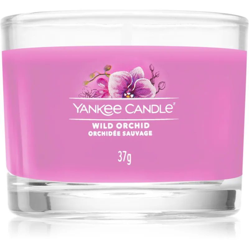 Yankee Candle Wild Orchid αναθηματικό κερί glass 37 γρ
