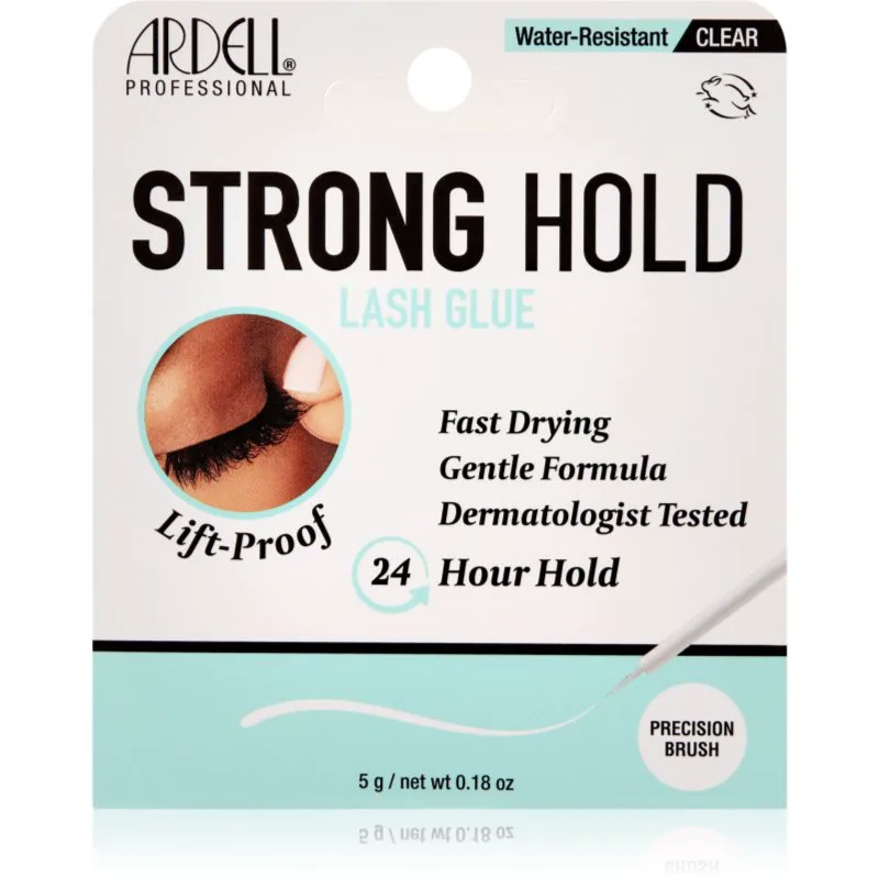Ardell Strong Hold Lash Glue Clear διαφανή κόλλα για τεχνητές βλεφαρίδες 5 γρ