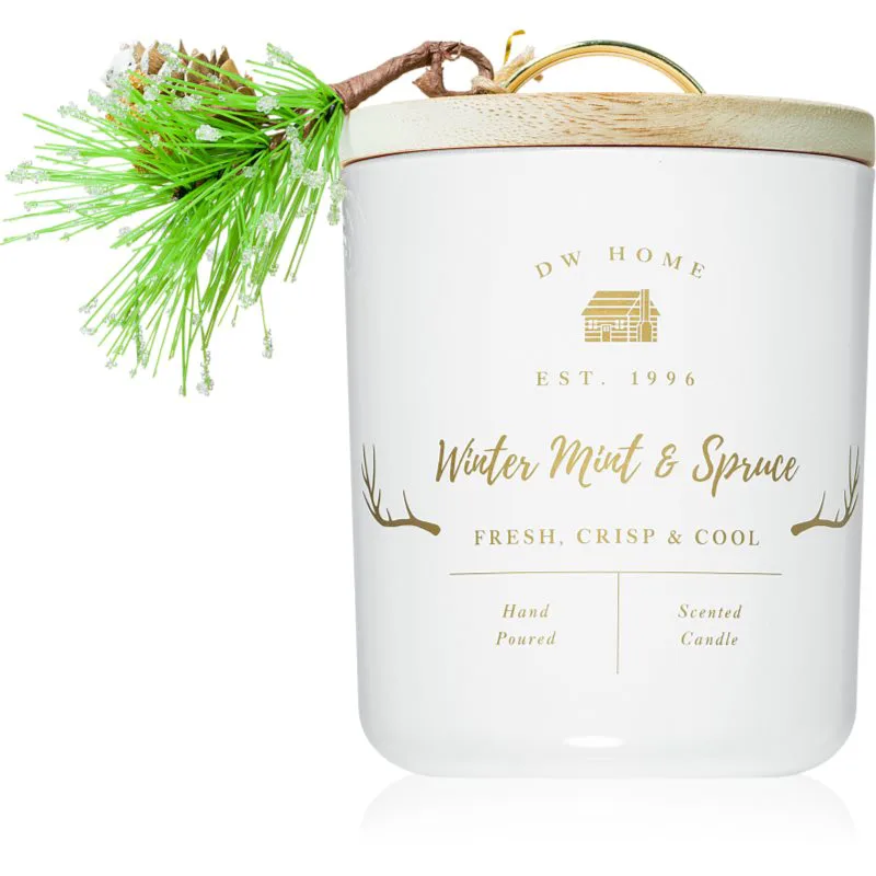 DW Home Farmhouse Winter Mint & Spruce αρωματικό κερί 244 γρ