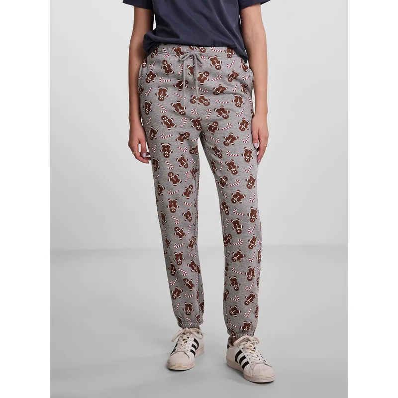 Pieces Πιτζάμα 17119170 Γκρι Loose Fit