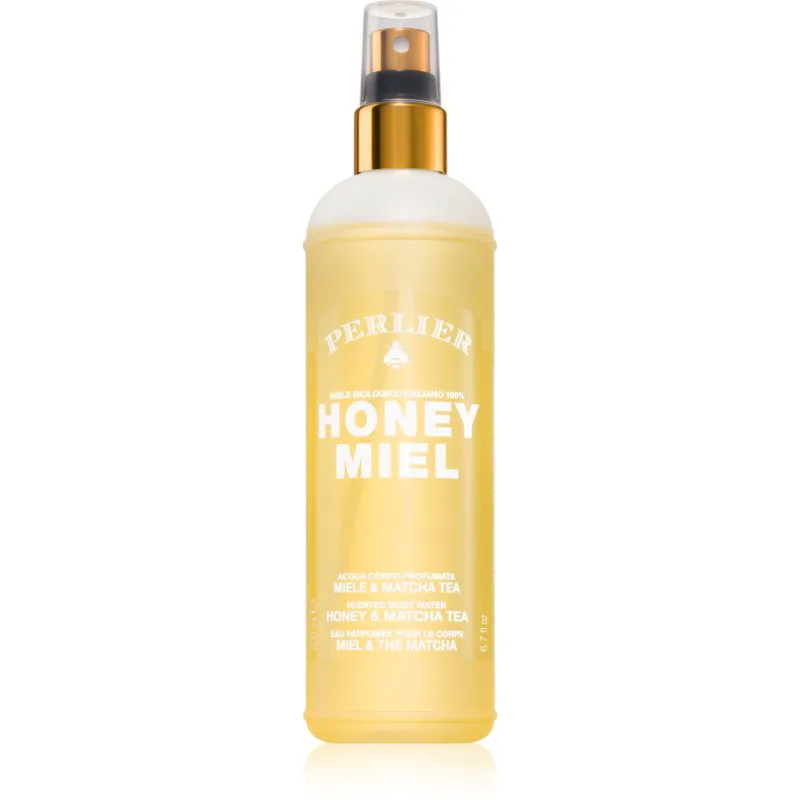 Perlier Honey Miel Honey & Matcha Tea αρωματικό σπρεϊ σώματος για γυναίκες 200 ml